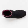 HT1300 Black Fuchsia Дамски боти на токчета