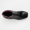 HT1300 Black Fuchsia Дамски боти на токчета