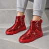 M0022-1Red Дамски боти