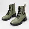 HA906 Green Дамски боти на платформа