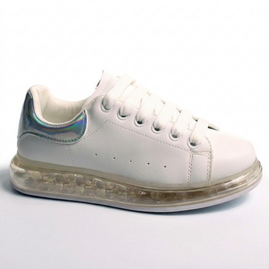 956-2 White/SIlver Дамски маратонки