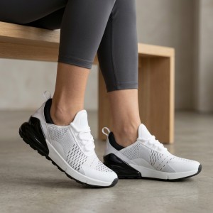 121-2 White/Black Дамски маратонки