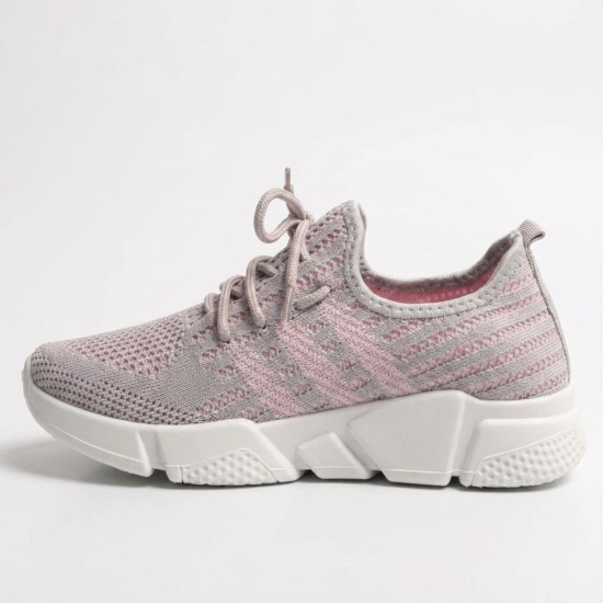 1753 grey/pink Дамски маратонки
