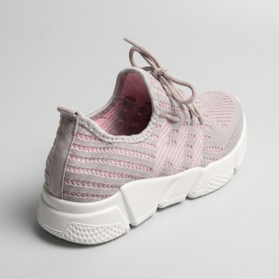 1753 grey/pink Дамски маратонки